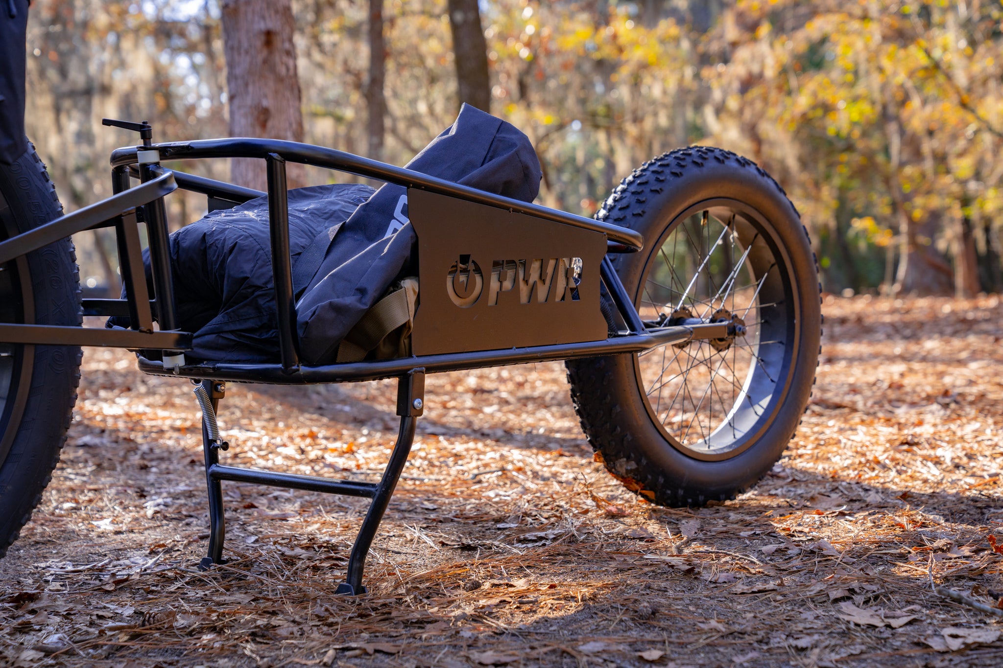 Single wheel deals bike trailer diy