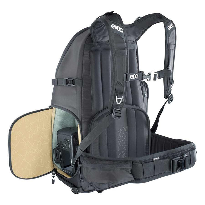 Black Evoc CP 18L Lightweight Photography Backpack