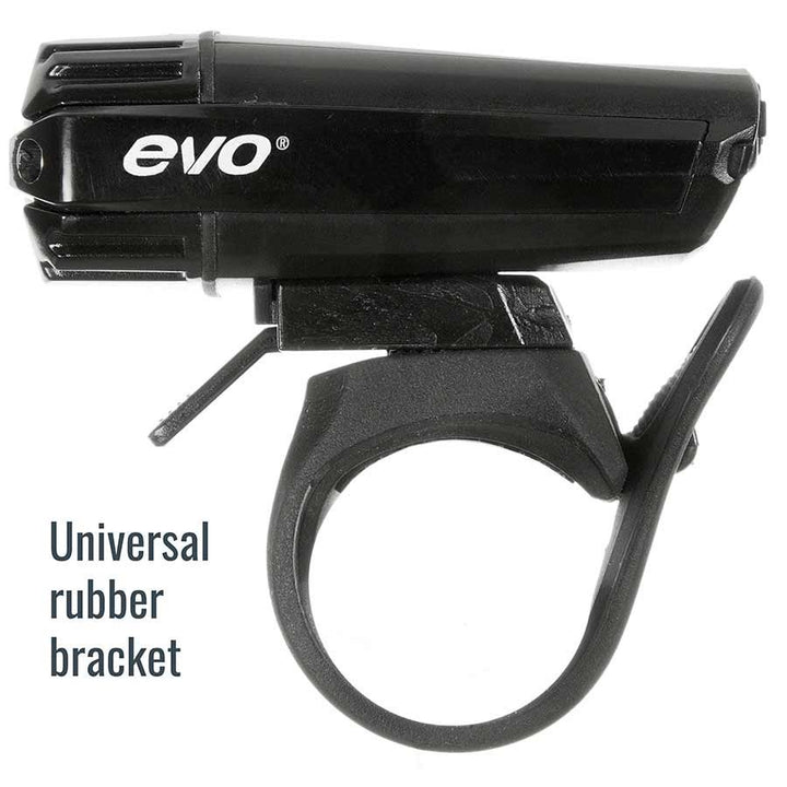 Black Evo NiteBright™ 120 Bicycle Headlight with Universal rubber bracket