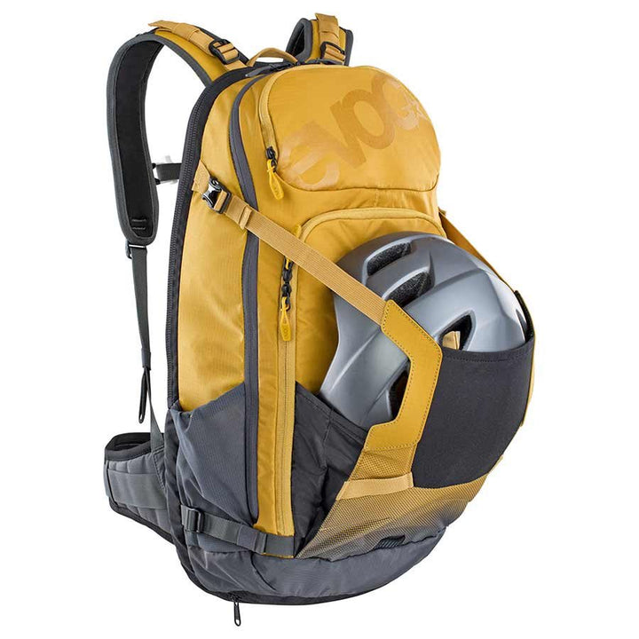 Yellow Evoc FR Trail E-Ride Protector Mountain Bike Back Pack